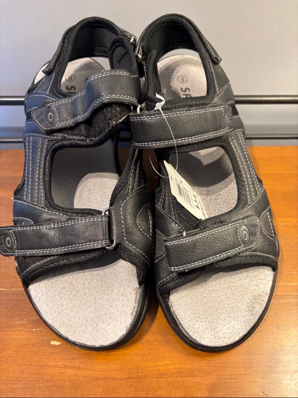 NWT Black Sports Sandals